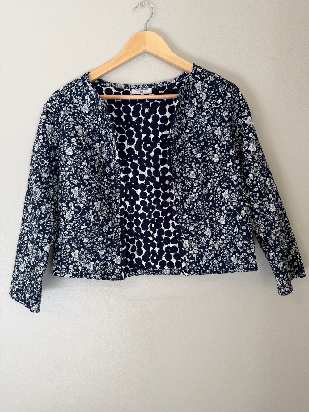 Handmade Quilted Floral Jacket